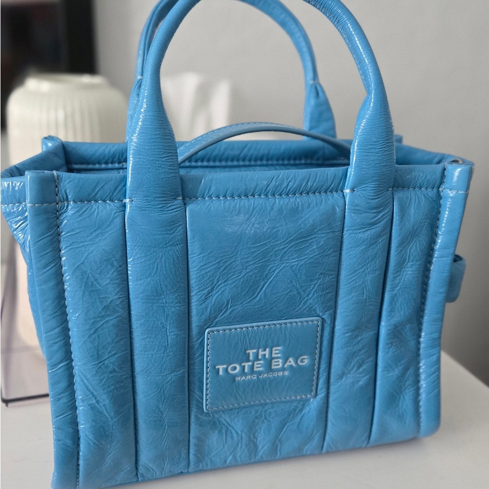Marc Jacobs The Shiny Crinkle Mini Tote